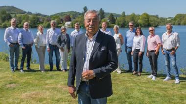 Alfred Heidbrink und das Team der FDP Sundern für die Kommunalwahl 2025